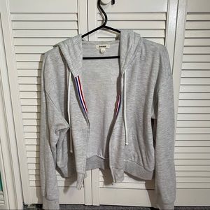 Garage cropped hoodie size XL